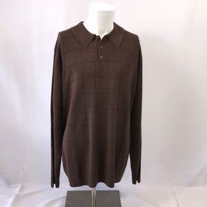 Geoffrey Beene brown sweater NWT